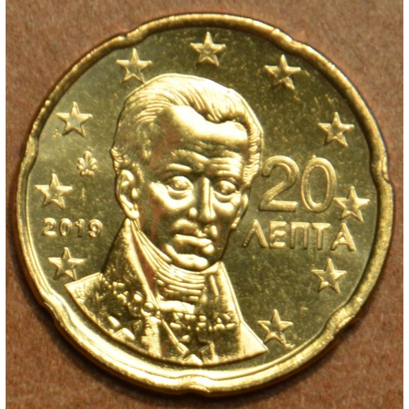 Euromince mince 20 cent Grécko 2019 (UNC)