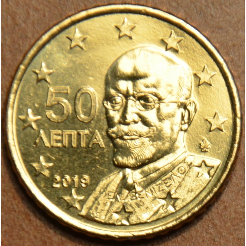 Euromince mince 50 cent Grécko 2019 (UNC)