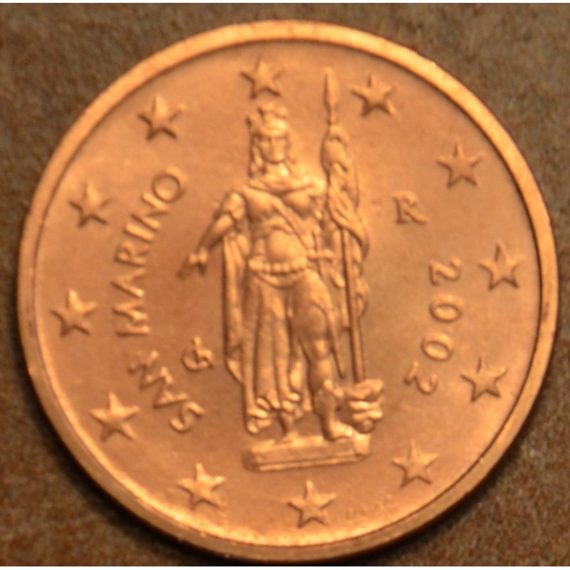 euroerme érme 5 cent San Marino 2002 (UNC)