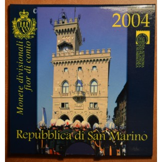 Euromince mince San Marino 2004 sada s 5 Euro pamätnou Ag mincou (BU)