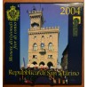 eurocoin eurocoins San Marino 2004 official set with 5 Euro Ag coin...