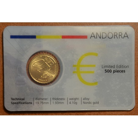 eurocoin eurocoins 10 cent Andorra 2014 (UNC)