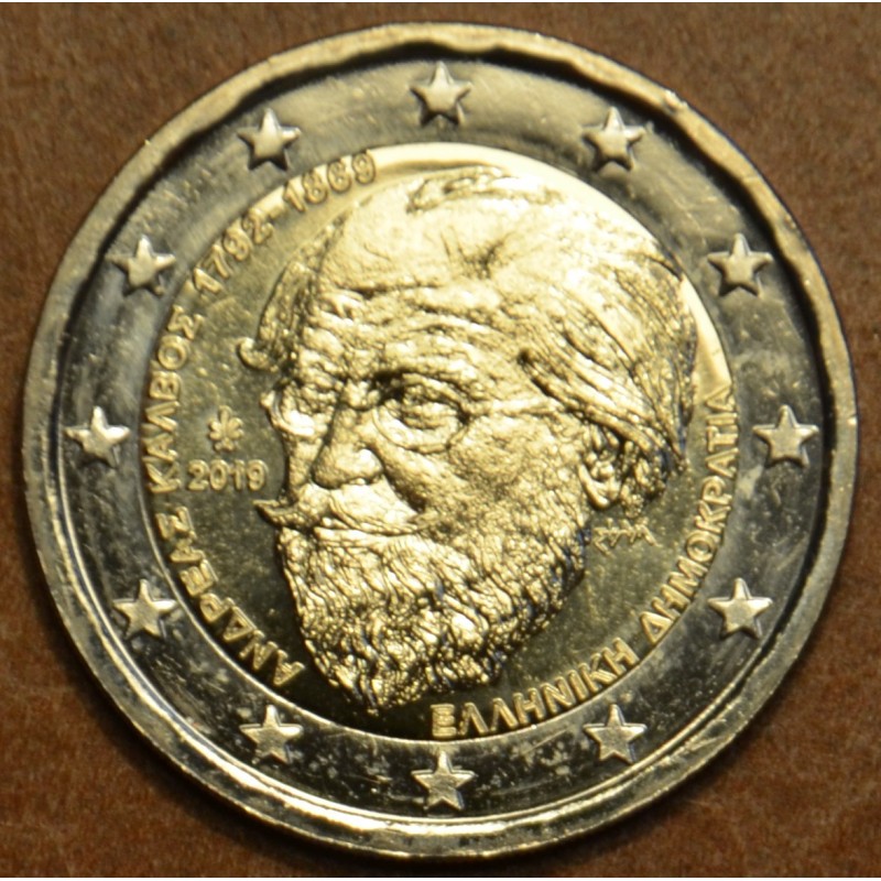 eurocoin eurocoins 2 Euro Greece 2019 - Andreas Kalvos (UNC)