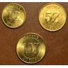 Euromince mince Zaire 3 mince 1987-1988 (UNC)