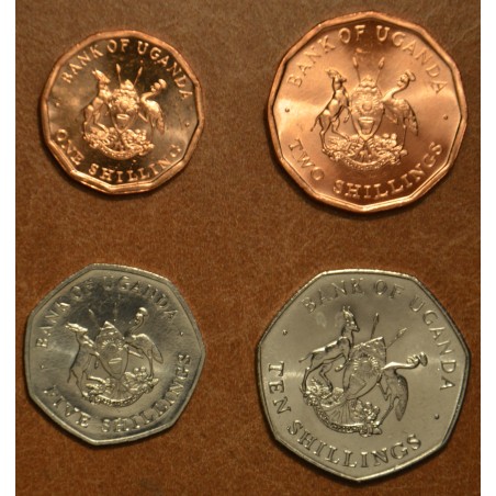 Euromince mince Uganda 4 mince 1987 (UNC)