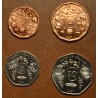 eurocoin eurocoins Uganda 4 coins 1987 (UNC)