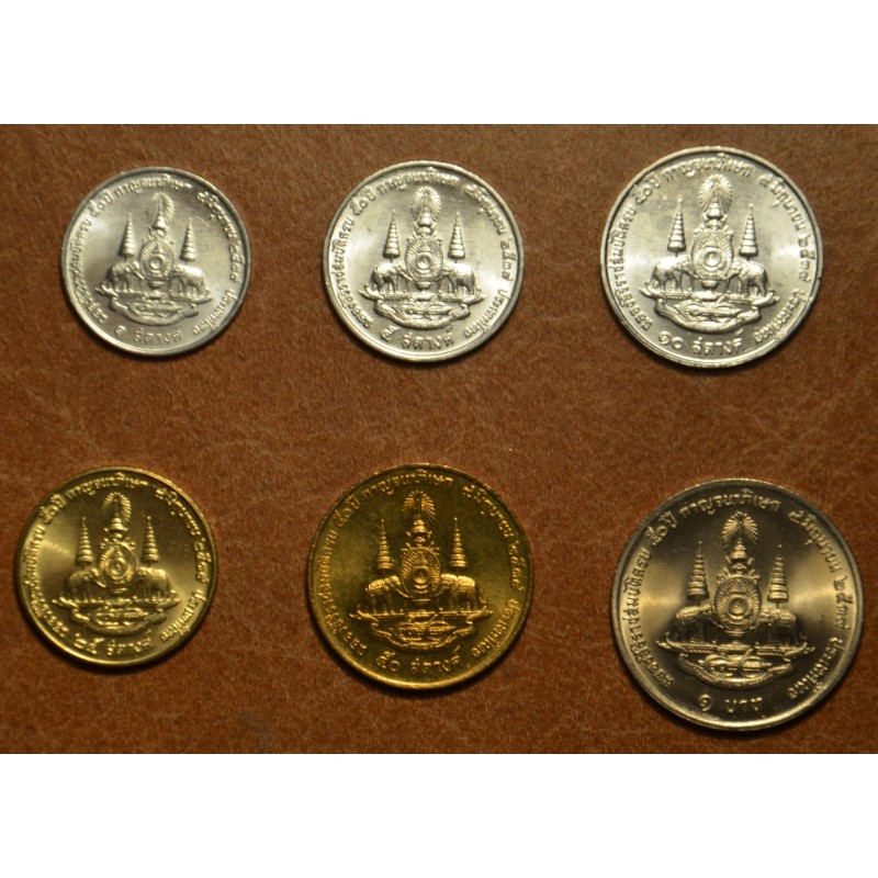 eurocoin eurocoins Thailand 6 mincí coins (UNC)