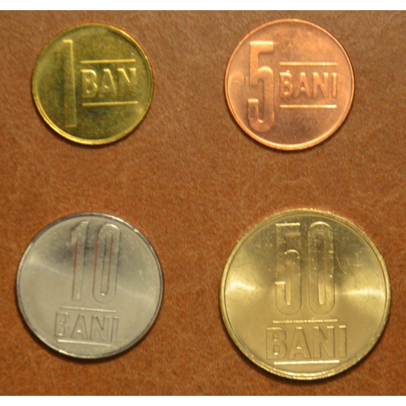eurocoin eurocoins Romania 4 coins 2005 (UNC)