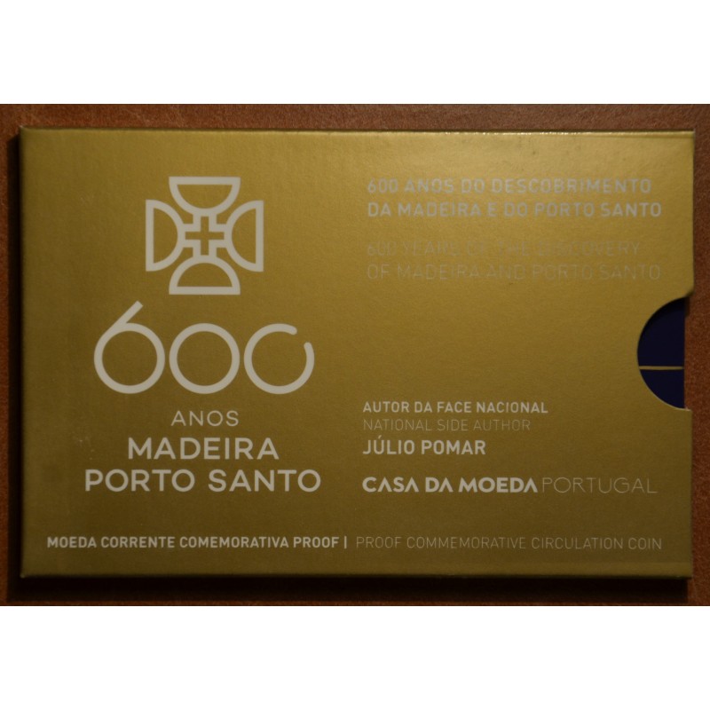 euroerme érme 2 Euro Portugália 2019 - Madeira felfedezésének 600. ...