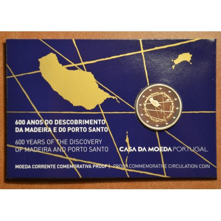 Euromince mince 2 Euro Portugalsko 2019 - 600 rokov objavenia ostro...