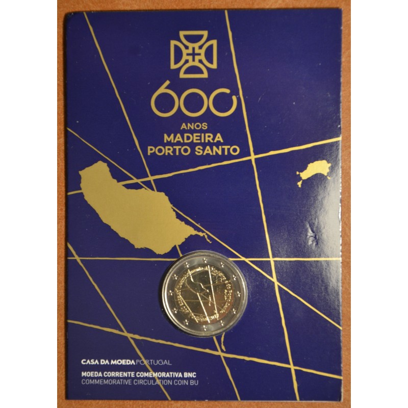 eurocoin eurocoins 2 Euro Portugal 2019 - 600 years of island Madei...