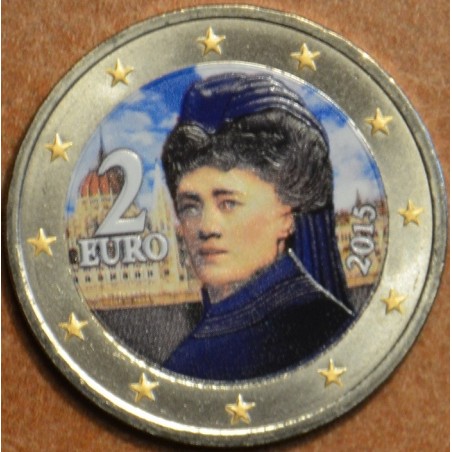 Euromince mince 2 Euro Rakúsko 2015 - Bertha von Suttner II. (fareb...