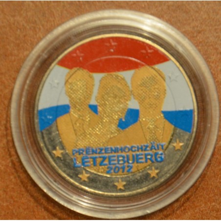 Euromince mince 2 Euro Luxembursko 2012 - Královská svadba IV. (far...