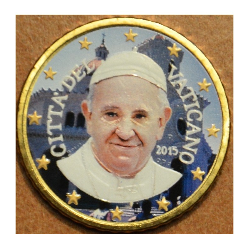 eurocoin eurocoins 50 cent Vatican 2015 - Cuba - Pilgrimage 2015 of...