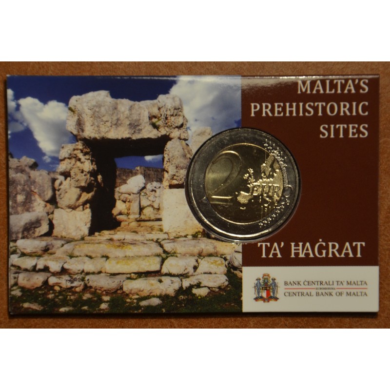 eurocoin eurocoins 2 Euro Malta 2019 french mintmark - Ta' Hagrat (BU)