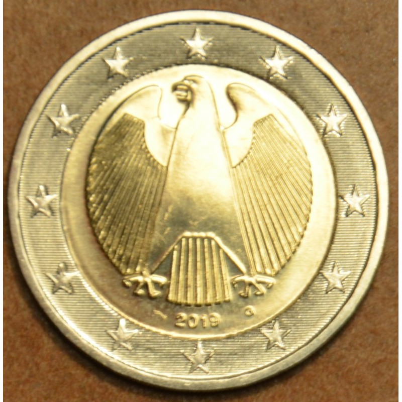 euroerme érme 2 Euro Németország \\"G\\" 2019 (UNC)