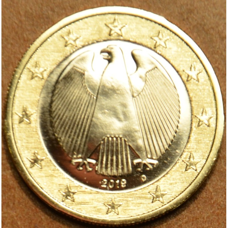 Euromince mince 1 Euro Nemecko \\"D\\" 2019 (UNC)