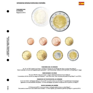 Euromince mince Nový kráľ Španielska 2015 do Lindner albumu