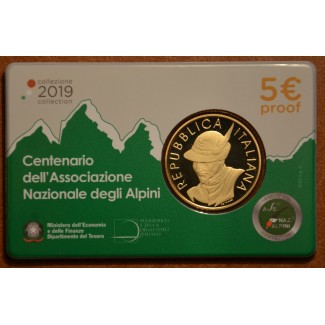 euroerme érme 5 Euro Olaszország 2019 - Az Alpesi társaság 100 éve ...
