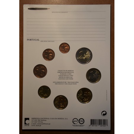 eurocoin eurocoins Portugal 2008 set of 8 coins (UNC)