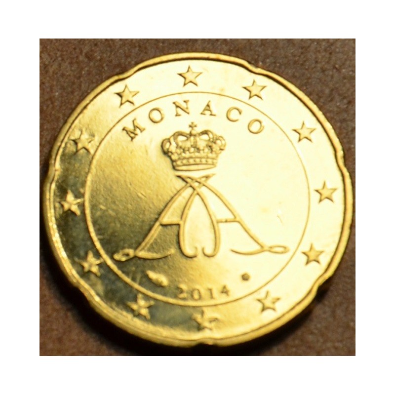 Euromince mince 20 cent Monaco 2014 (BU)