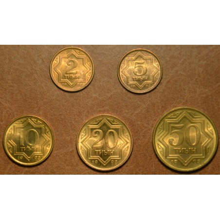 eurocoin eurocoins Kazakhstan 5 coins 1993 (UNC)