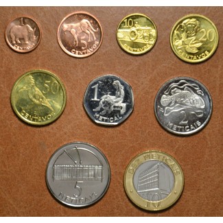 eurocoin eurocoins Mozambique 9 coins 2006 (UNC)