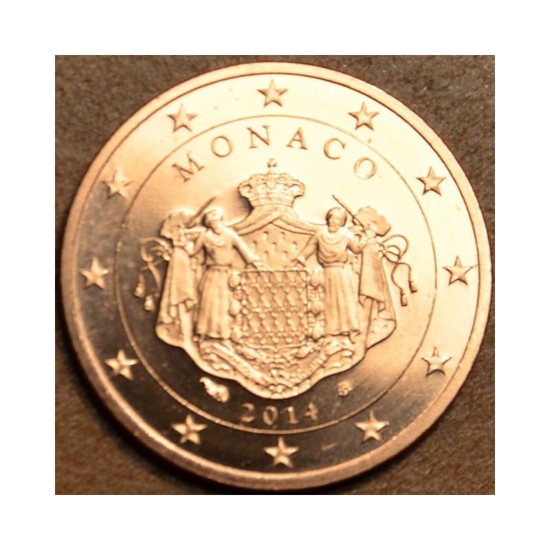 eurocoin eurocoins 2 cent Monaco 2014 (BU)