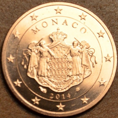 euroerme érme 1 cent Monaco 2014 (BU)