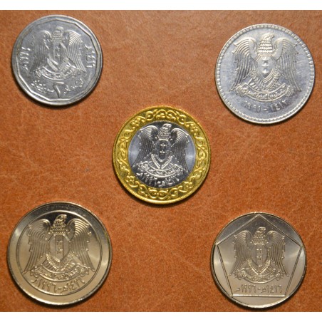 eurocoin eurocoins Syria 5 coins 1994-1996 (UNC)