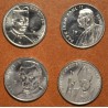 Euromince mince Kongo 4x 1 Franc 2004 (UNC)