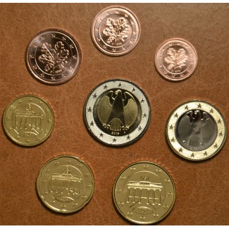 euroerme érme Németország 2019 \\"D\\" 8 részes forgalmi sor (UNC)