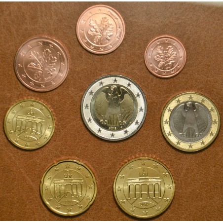 Euromince mince Nemecko 2019 \\"J\\" sada 8 mincí (UNC)