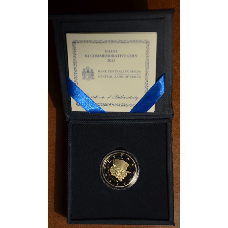 eurocoin eurocoins 2 Euro Malta 2013 - 1921 Self Government (Proof)