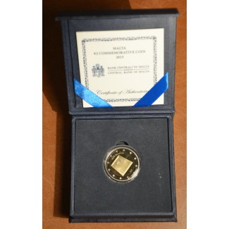 euroerme érme 2 Euro Málta 2015 - Köztársaság 1974 (Proof)
