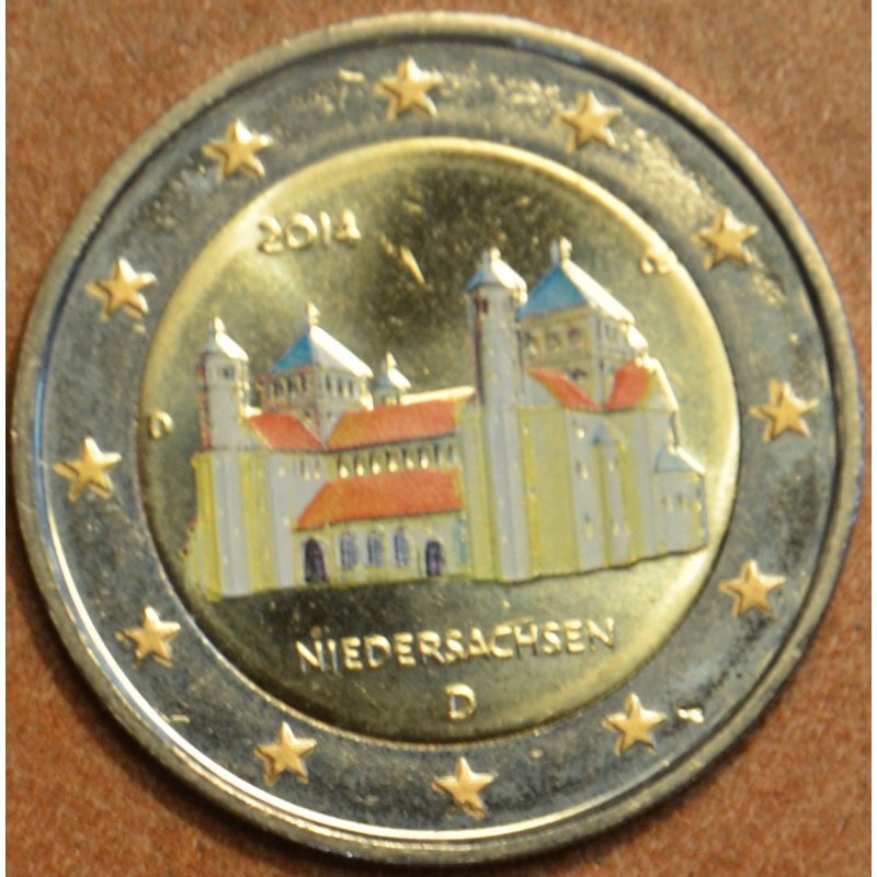 euroerme érme 2 Euro Németország \\"D\\" 2014 - Szent Mihály templo...