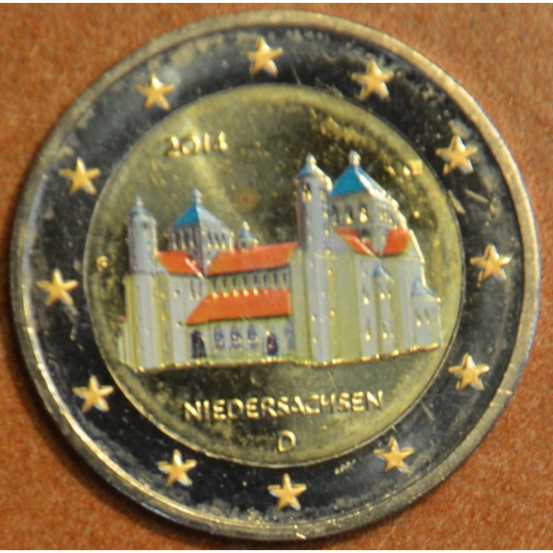 eurocoin eurocoins 2 Euro Germany \\"F\\" 2014 - St. Michael church...