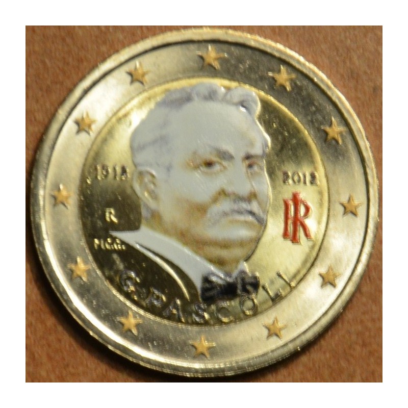 eurocoin eurocoins 2 Euro Italy 2012 - 100th Anniversary of the Dea...