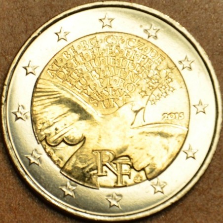 eurocoin eurocoins 2 Euro France 2015 - Peace in Europe (UNC)
