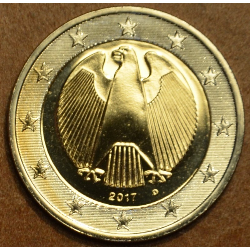 eurocoin eurocoins 2 Euro Germany \\"D\\" 2017 (UNC)