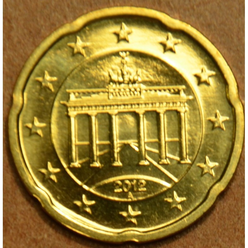 eurocoin eurocoins 20 cent Germany \\"A\\" 2012 (UNC)