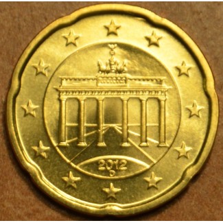euroerme érme 20 cent Németország \\"D\\" 2012 (UNC)