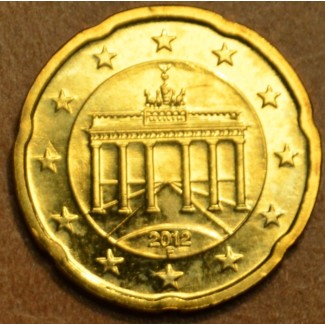 eurocoin eurocoins 20 cent Germany \\"F\\" 2012 (UNC)