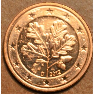 Euromince mince 1 cent Nemecko \\"D\\" 2012 (UNC)