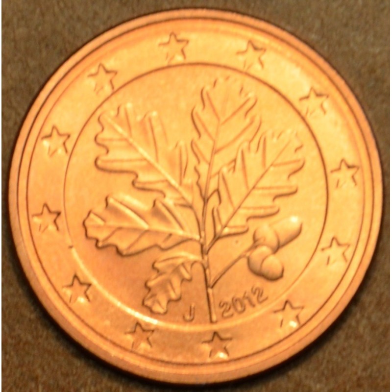 eurocoin eurocoins 2 cent Germany \\"J\\" 2012 (UNC)