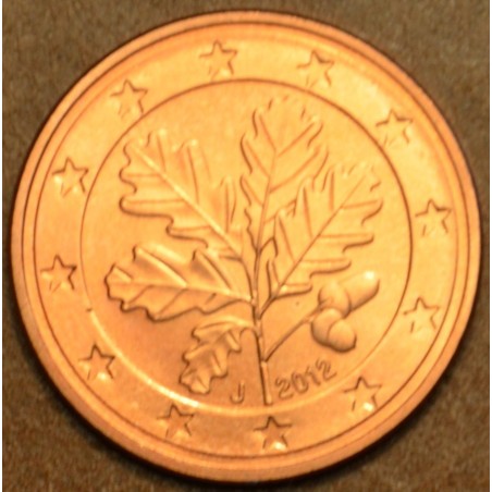 eurocoin eurocoins 2 cent Germany \\"J\\" 2012 (UNC)