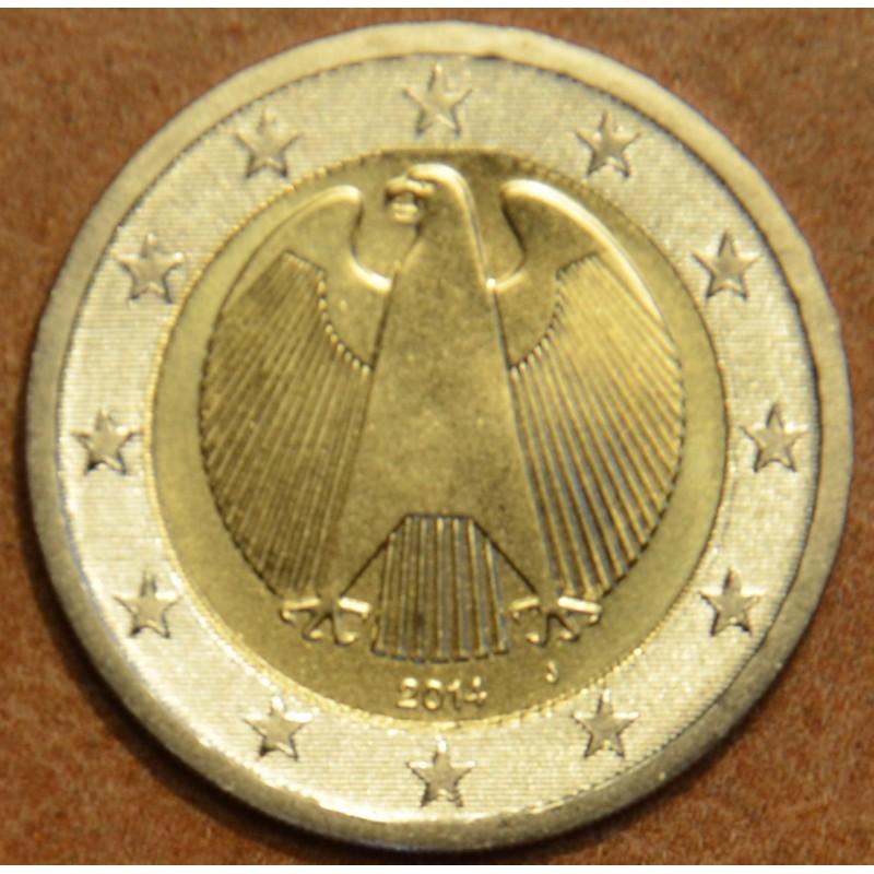 euroerme érme 2 Euro Németország \\"J\\" 2014 (UNC)