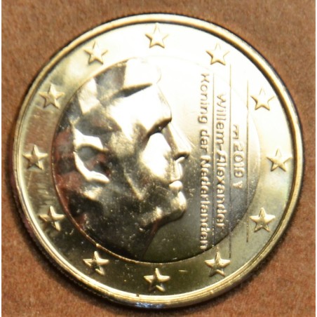 Euromince mince 1 Euro Holandsko 2019 - Kráľ Willem Alexander (UNC)