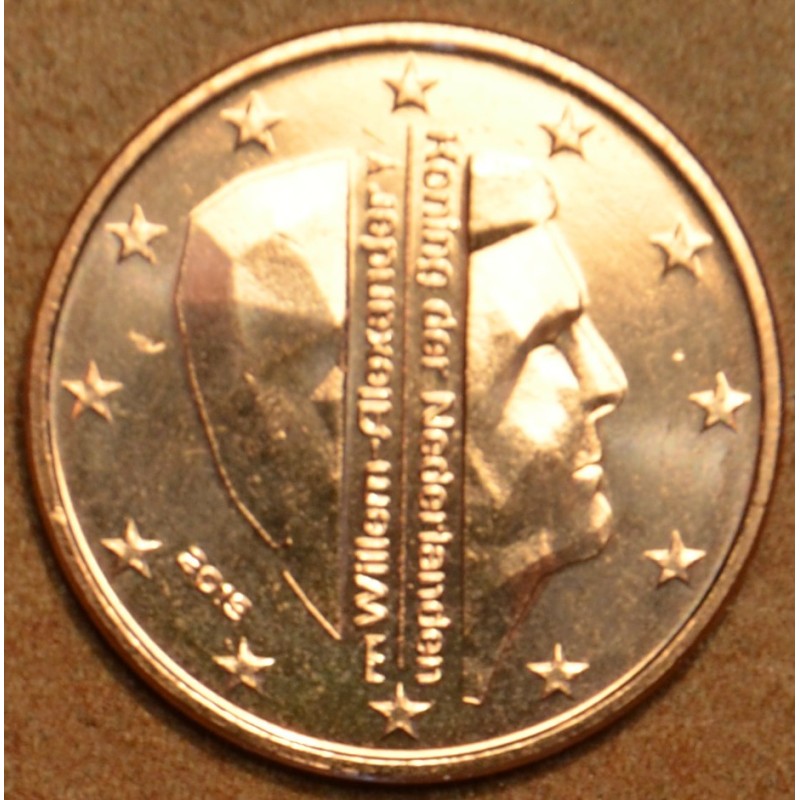 Euromince mince 1 cent Holandsko 2019 - Kráľ Willem Alexander (UNC)