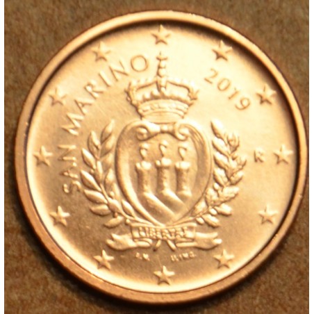 euroerme érme 1 cent San Marino 2019 - Új dizájn (UNC)